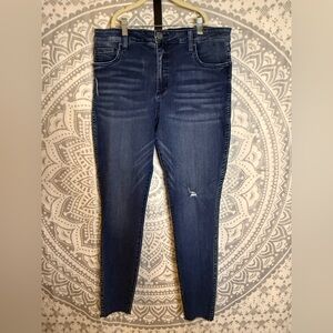 Kut from the Kloth Dark Blue Skinny Jeans